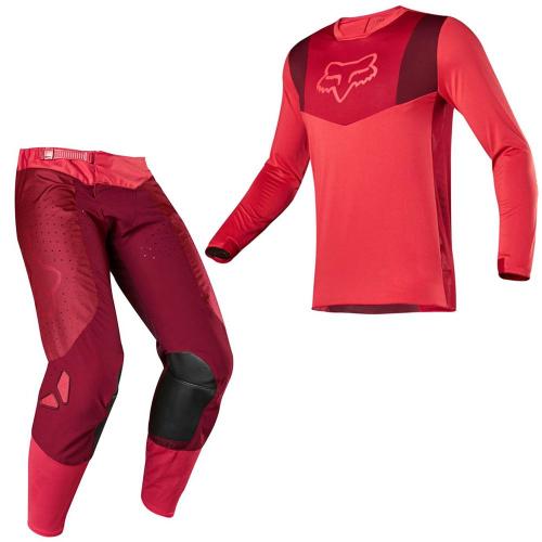 Conjunto Calça + Camisa Fox Airline 2020 Vermelho