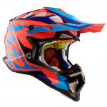 Capacete LS2 MX 470 Subverter Azul / Laranja