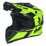 Capacete Ims Sprint Preto Fosco/Fluor