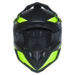 Capacete Ims Sprint Preto Fosco/Fluor